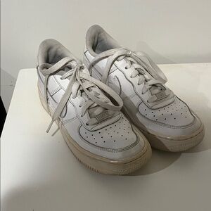 Nike White and Gray Sneakers